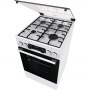 Gorenje | Cooker | GK5C41WH | Hob type Gas | Oven type Electric | White | Width 50 cm | Grilling | Depth 59.4 cm | 70 L - 4